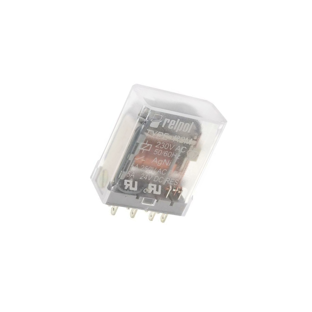 RELPOL Relay: electromagnetic; Ucoil: 230VAC; DPDT
