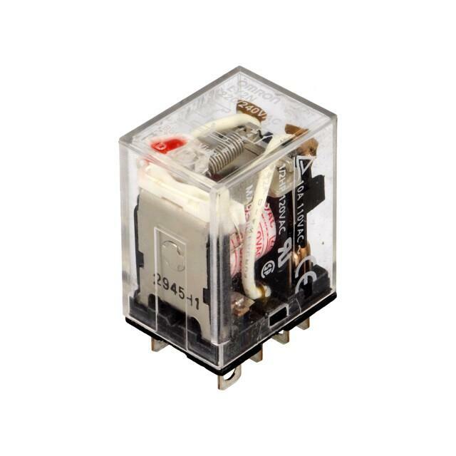 OMRON Relay: electromagnetic; Ucoil: 230VAC; DPDT