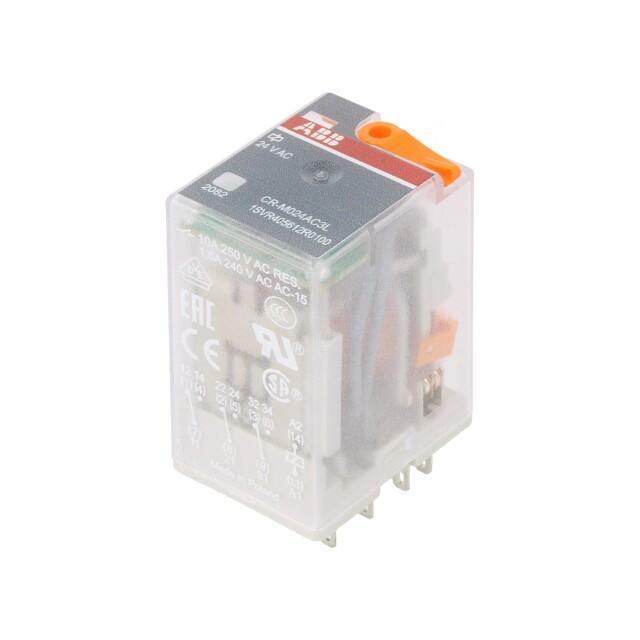 ABB Relay: electromagnetic; Ucoil: 24VAC; 3PDT