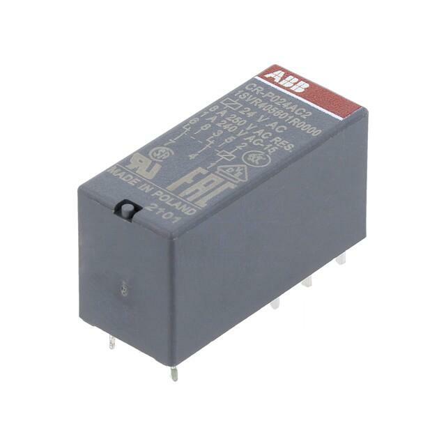 ABB Relay: electromagnetic; Ucoil: 24VAC; DPDT