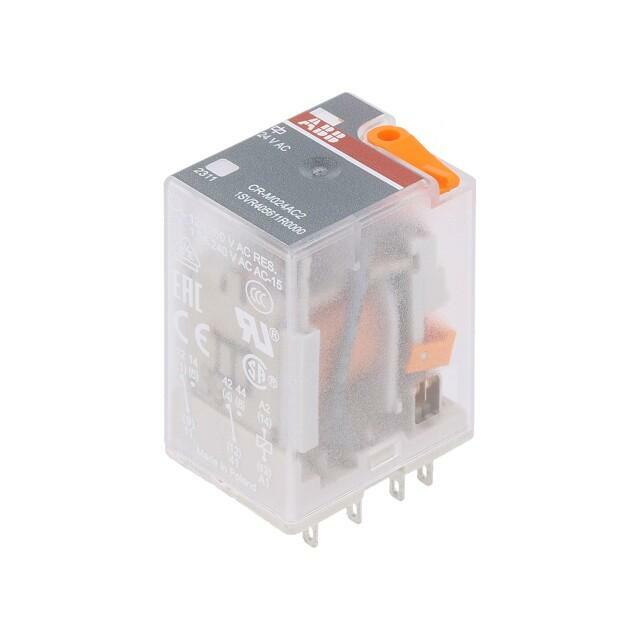 ABB Relay: electromagnetic; Ucoil: 24VAC; DPDT