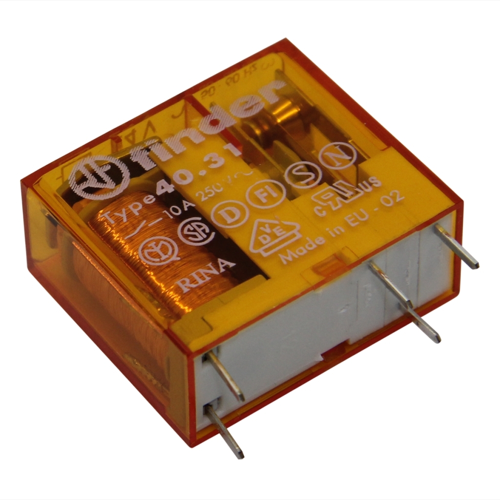 FINDER Relay: electromagnetic; Ucoil: 24VAC; DPDT