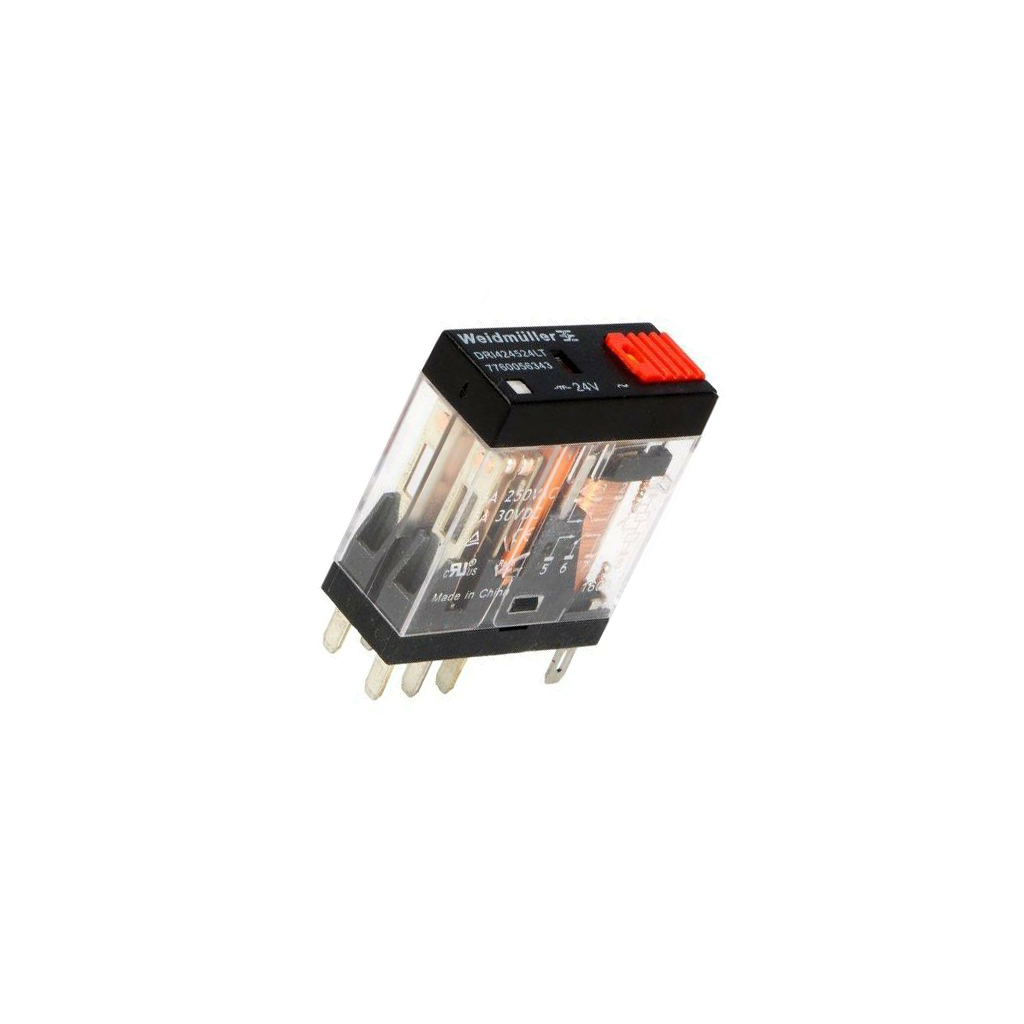 WEIDMÜLLER Relay: electromagnetic; Ucoil: 24VAC; DPDT