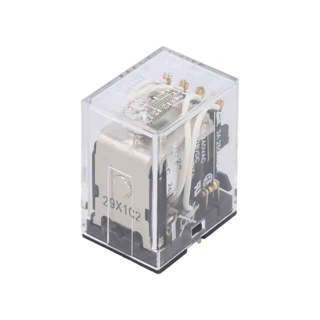 OMRON Relay: electromagnetic; Ucoil: 24VDC; 4PDT