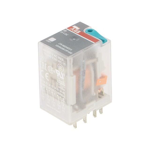 ABB Relay: electromagnetic; Ucoil: 24VDC; 4PDT