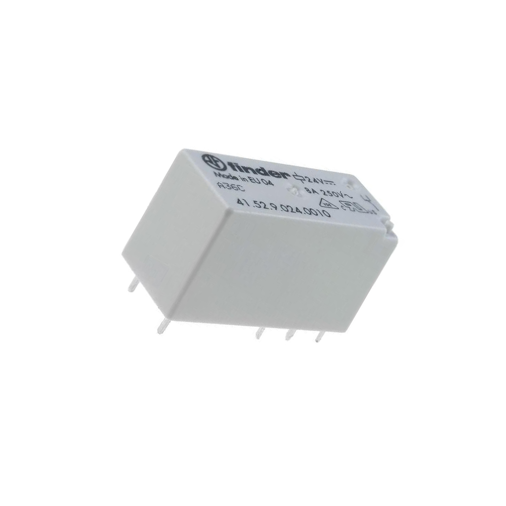 FINDER Relay: electromagnetic; Ucoil: 24VDC; DPDT