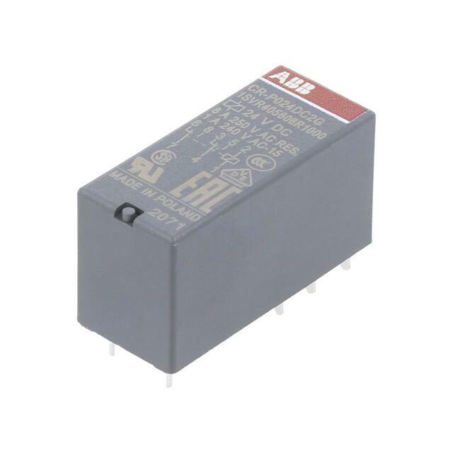ABB Relay: electromagnetic; Ucoil: 24VDC; DPDT