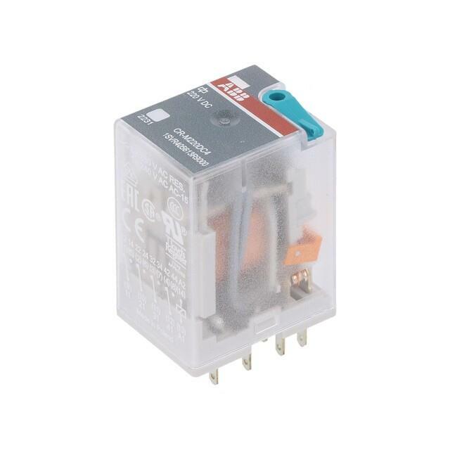ABB Relay: electromagnetic; Ucoil: 24VDC; DPDT