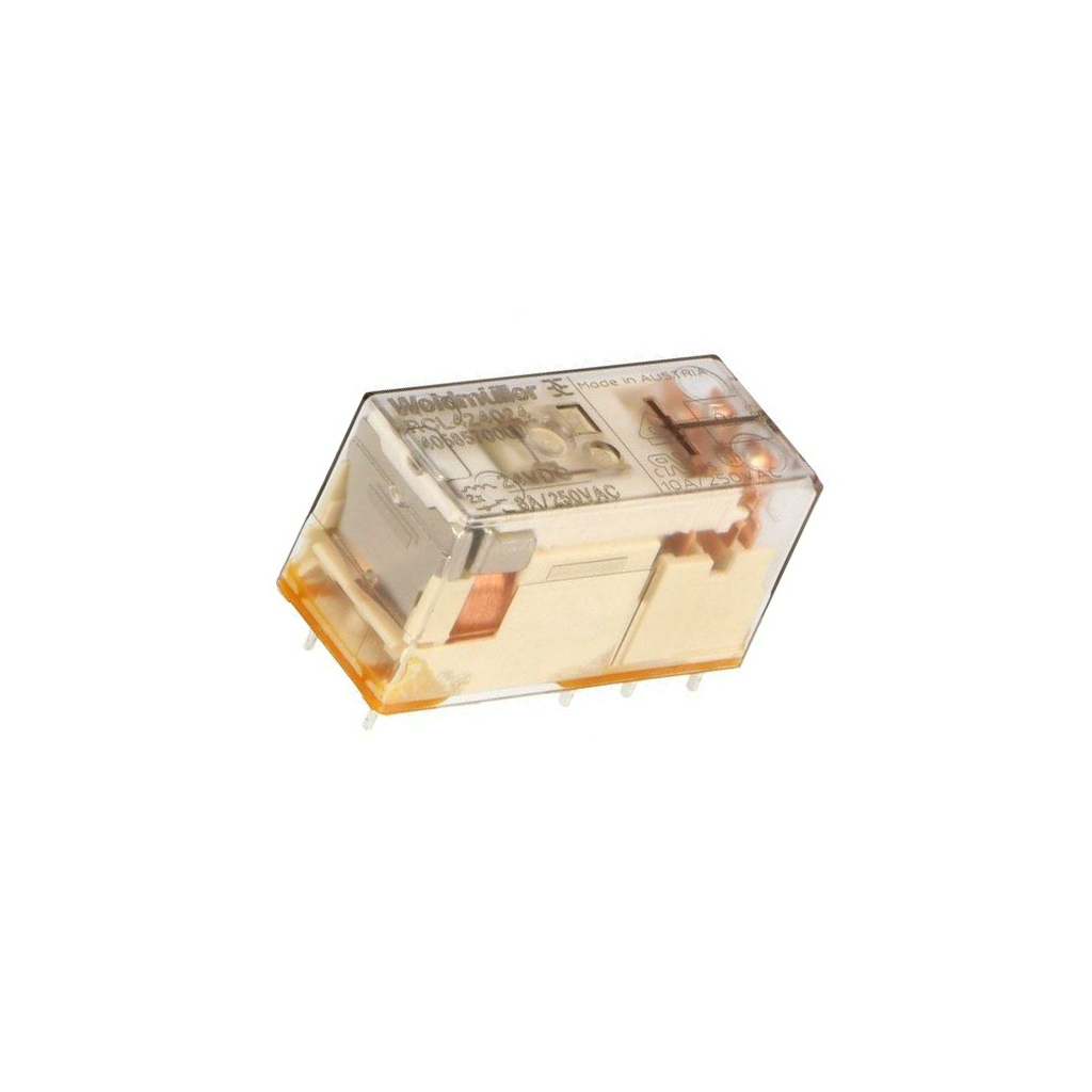WEIDMÜLLER Relay: electromagnetic; Ucoil: 24VDC; DPDT