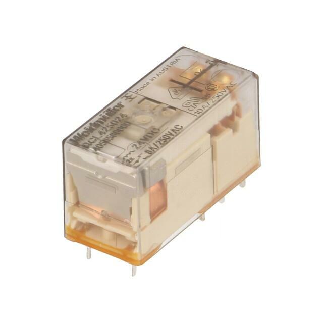 WEIDMÜLLER Relay: electromagnetic; Ucoil: 24VDC; DPDT