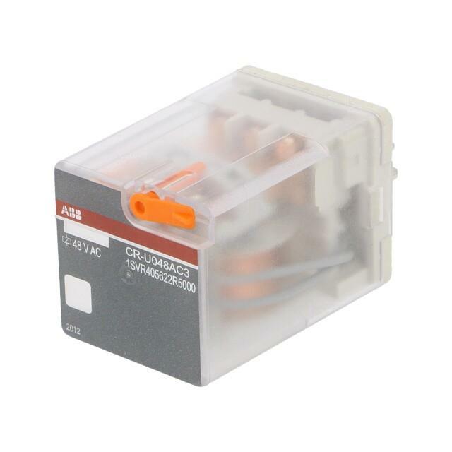 ABB Relay: electromagnetic; Ucoil: 48VAC; 3PDT