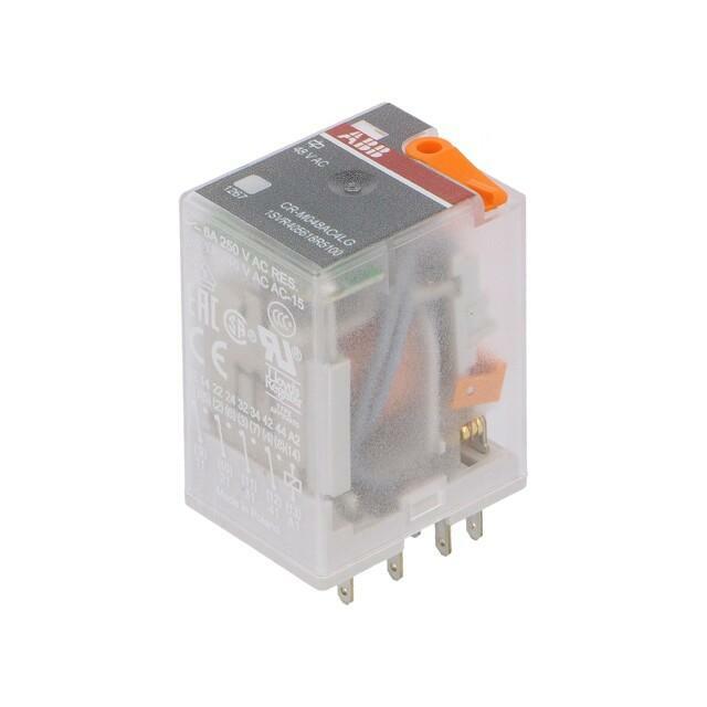 ABB Relay: electromagnetic; Ucoil: 48VAC; 4PDT