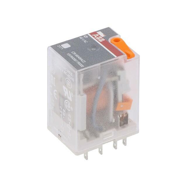 ABB Relay: electromagnetic; Ucoil: 48VAC; DPDT