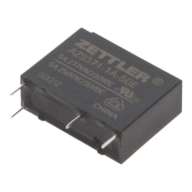 ZETTLER Relay: electromagnetic; Ucoil: 5VDC; SPST-NO