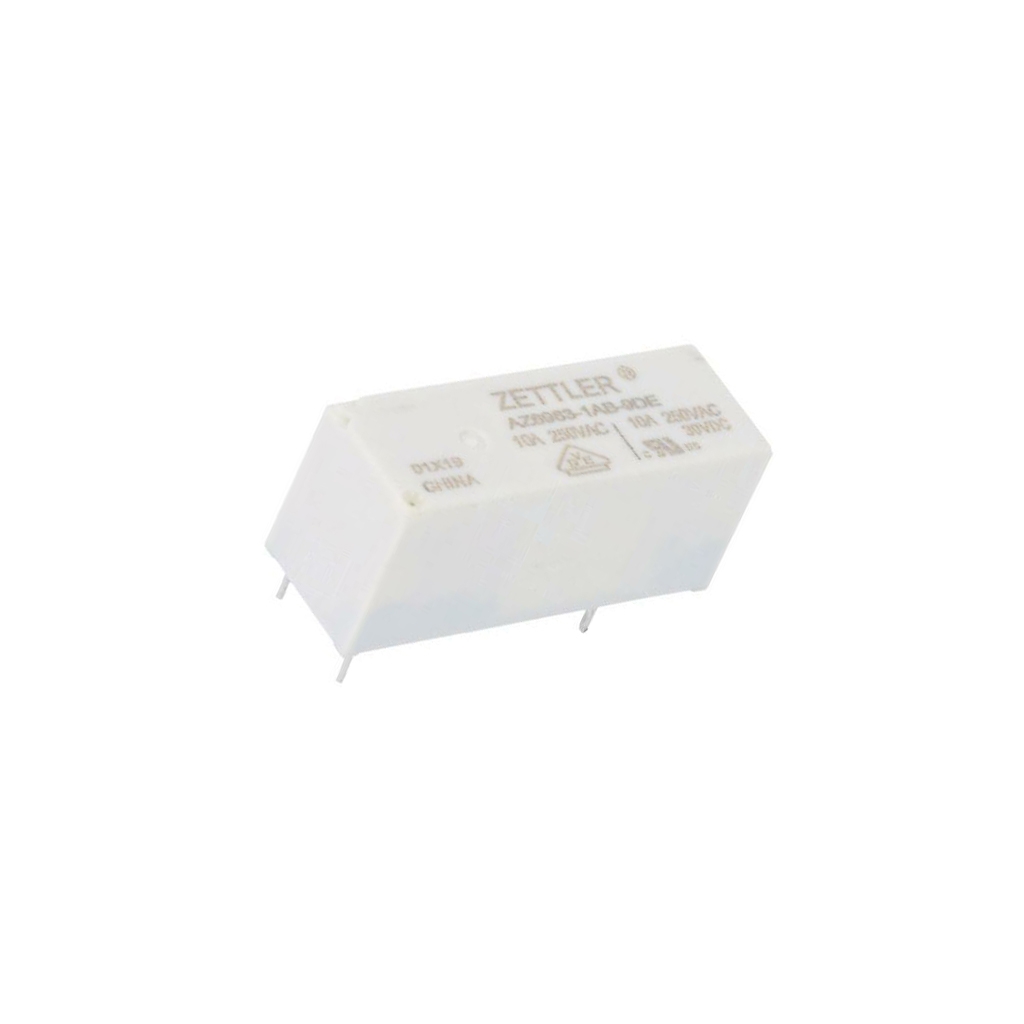 ZETTLER Relay: electromagnetic; Ucoil: 9VDC; SPST-NO