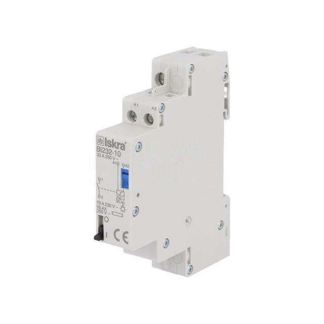 ISKRA Relay: installation; bistable,impulse; NO