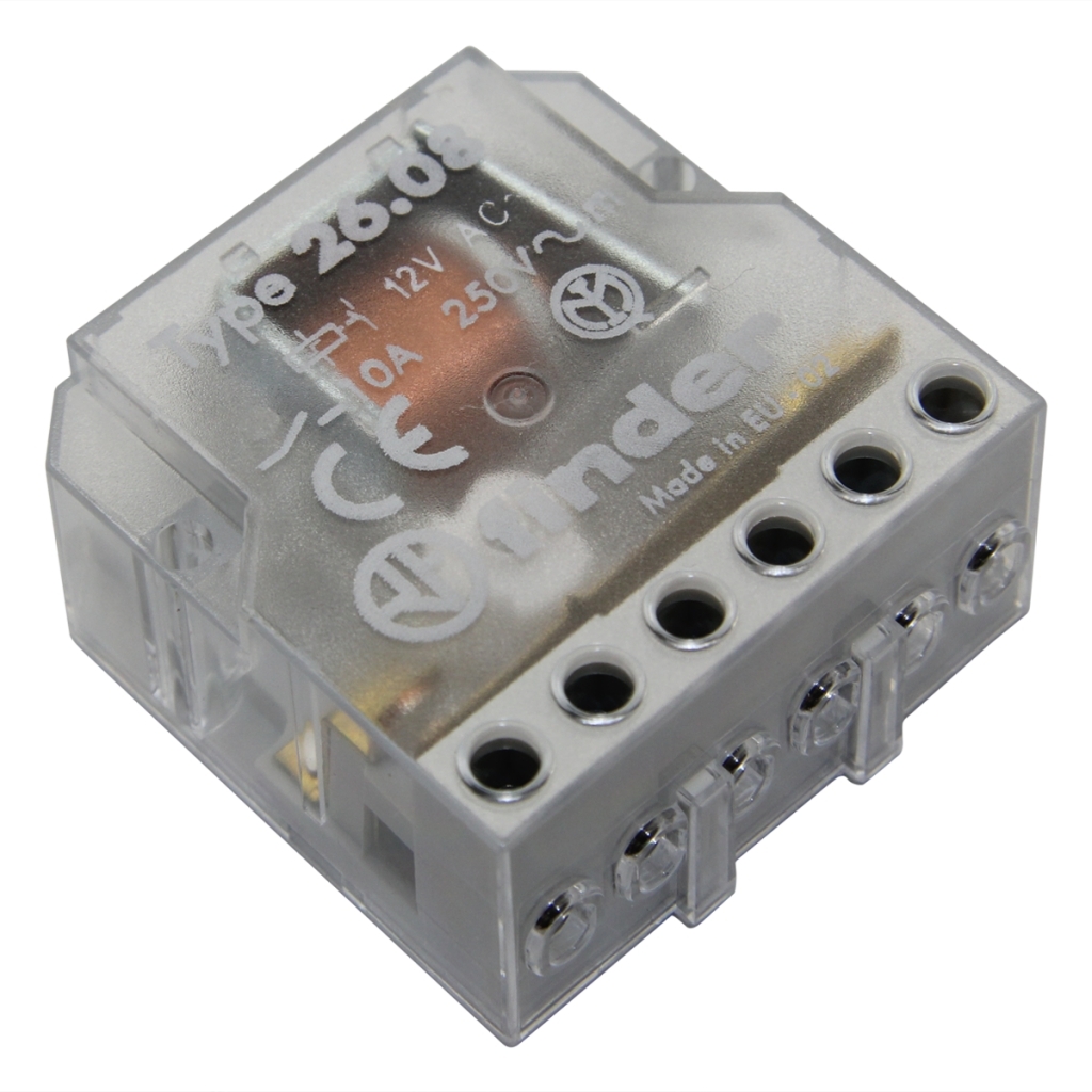 FINDER Relay: installation; bistable,impulse; NO