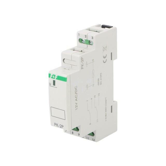 F&F Relay: installation; monostable; SPDT; Ucoil: