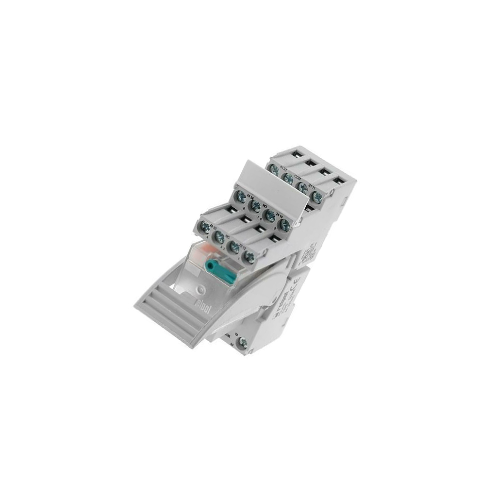 RELPOL Relay: interface; Ucoil: 12VDC; 4PDT