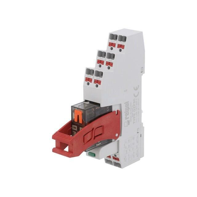 RELPOL Relay: interface; Ucoil: 230VAC; DPDT