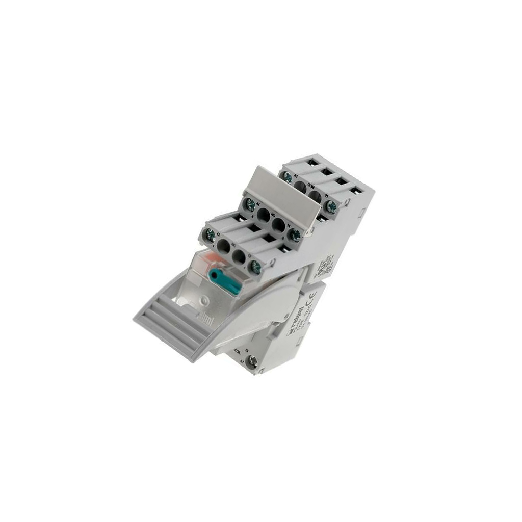 RELPOL Relay: interface; Ucoil: 24VDC; DPDT