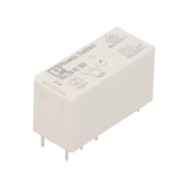 PHOENIX CONTACT Relay: miniature; Ucoil: 24VDC