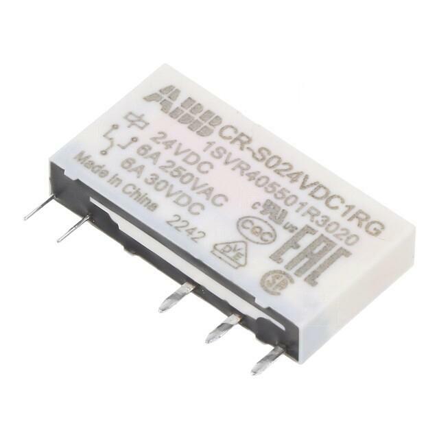 ABB Relay: miniature; Ucoil: 24VDC; SPDT