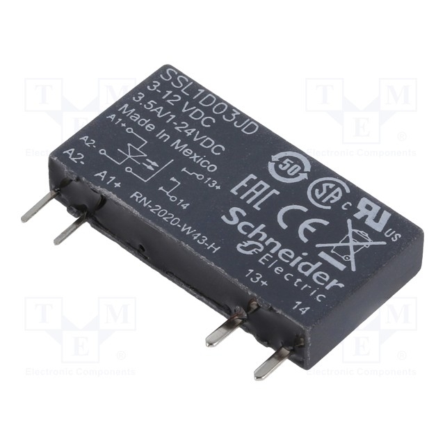 SCHNEIDER ELECTRIC Relay: solid state; Ucntrl: