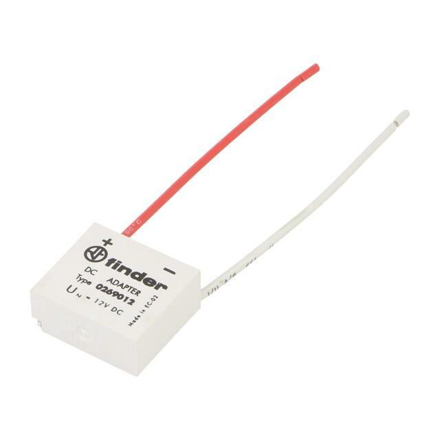 FINDER Relays accessories: DC adapter; 12VDC
