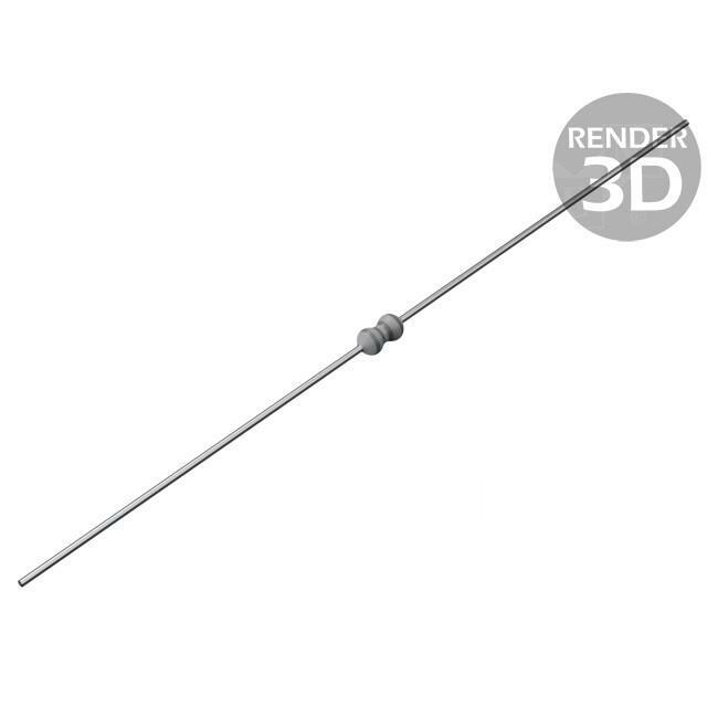 VISHAY Resistor: metal glaze; 1MΩ; THT