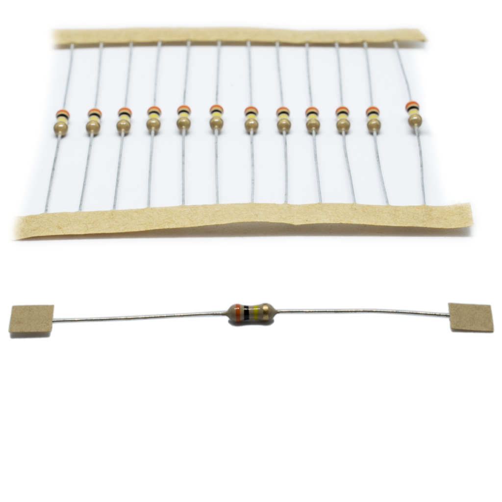 ROYAL OHM Resistor: metal glaze; 3