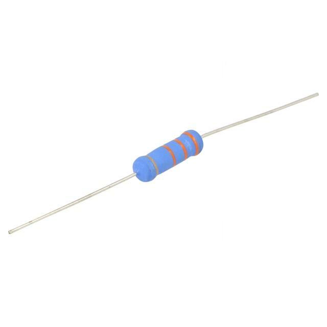 TE CONNECTIVITY Resistor: metal oxide; 91Ω
