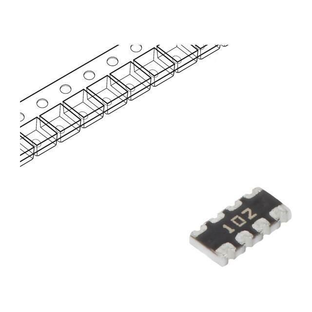 BOURNS Resistor network: Y; 1kΩ; ±5%