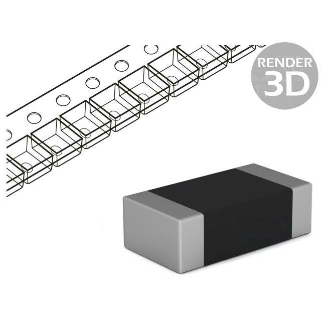 ROYAL OHM Resistor: thick film; 1Ω