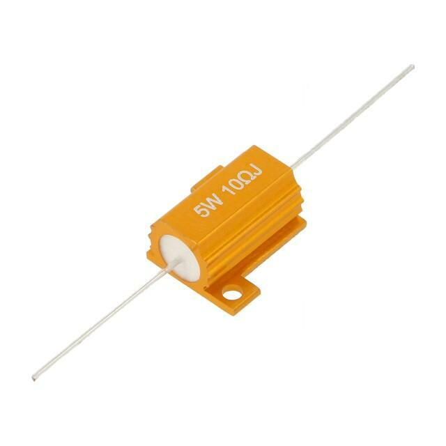 SR PASSIVES Resistor: wire-wound; 10Ω; with