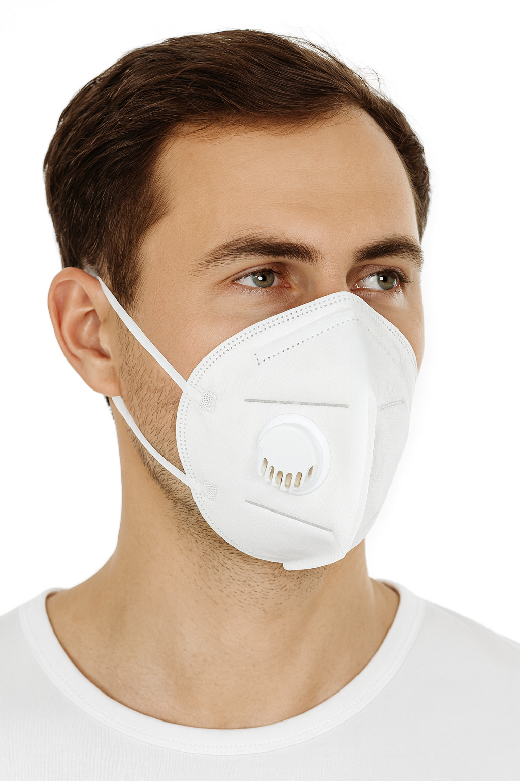 Respiratori FFP3 NR ar vārstu, vertikāli