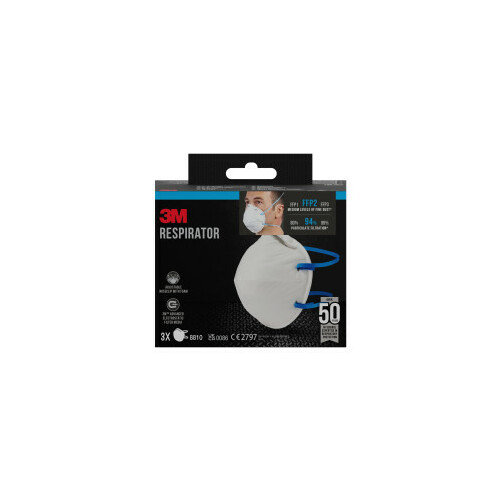 Respirators 8810 (bez vārsta), retail pack