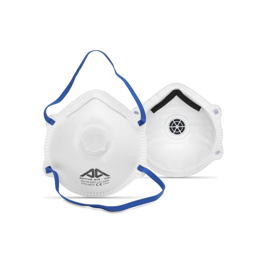 ACTIVE GEAR Respirātors ar vārstu, Active