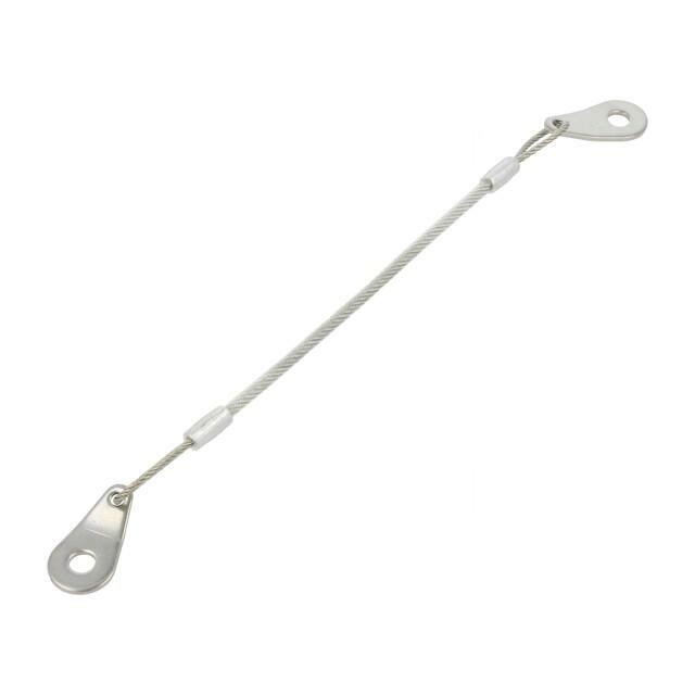 ELESA+GANTER Retaining cable; with 2 mounting
