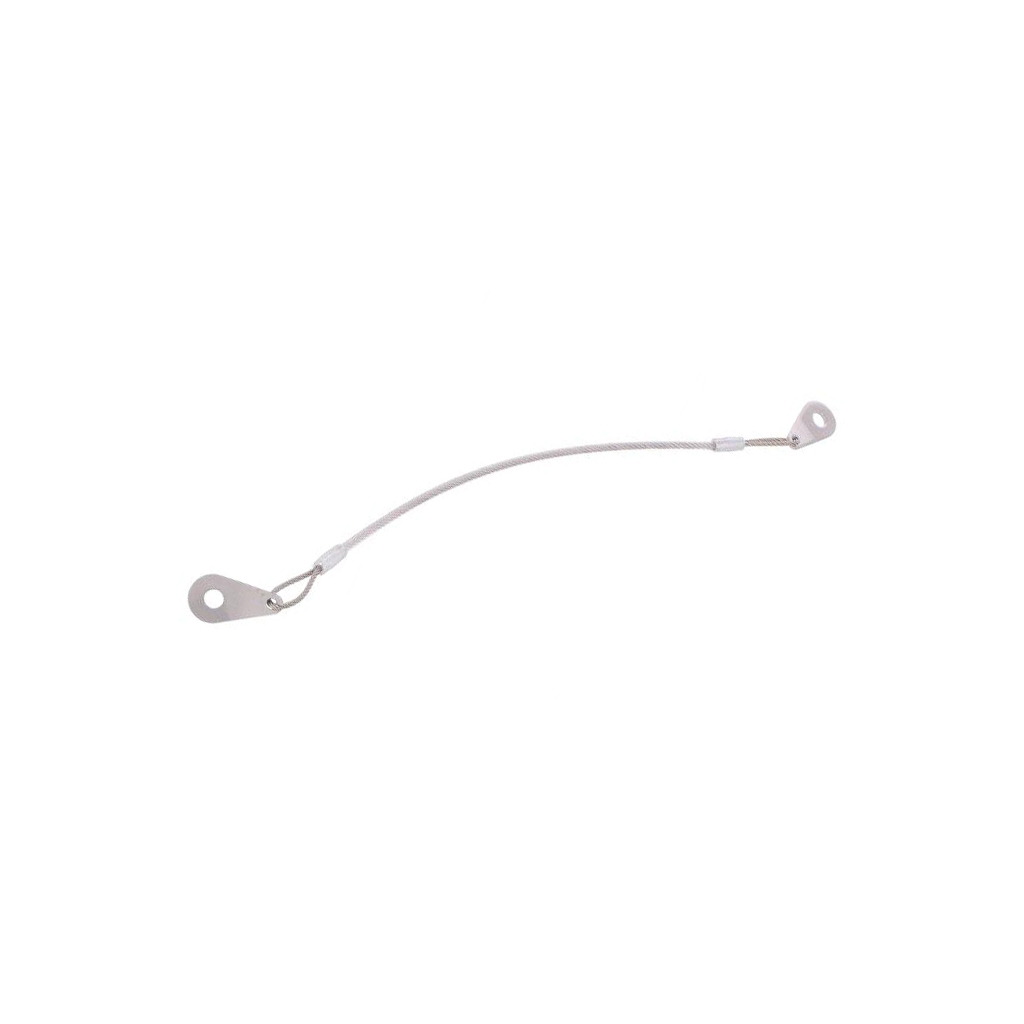 ELESA+GANTER Retaining cable; with 2 mounting