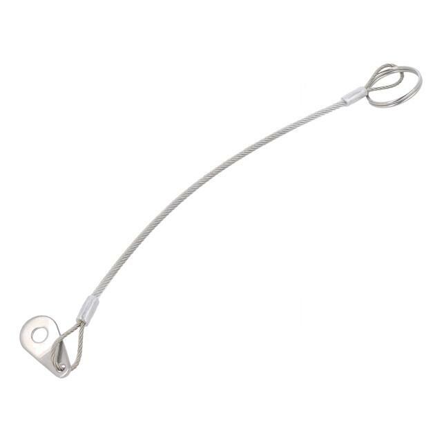 ELESA+GANTER Retaining cable; with mounting tab