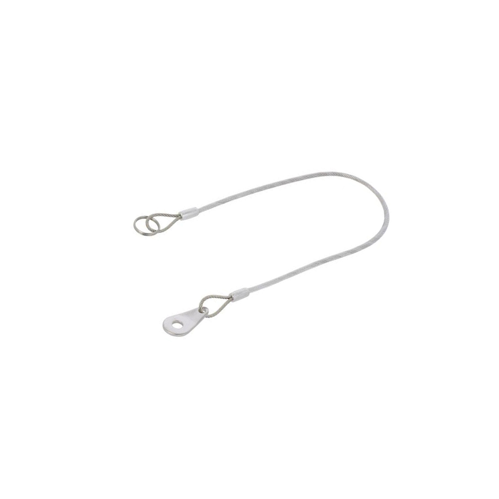 ELESA+GANTER Retaining cable; with mounting tab