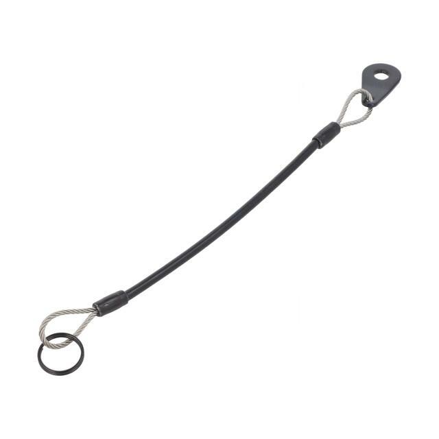 ELESA+GANTER Retaining cable; with mounting tab