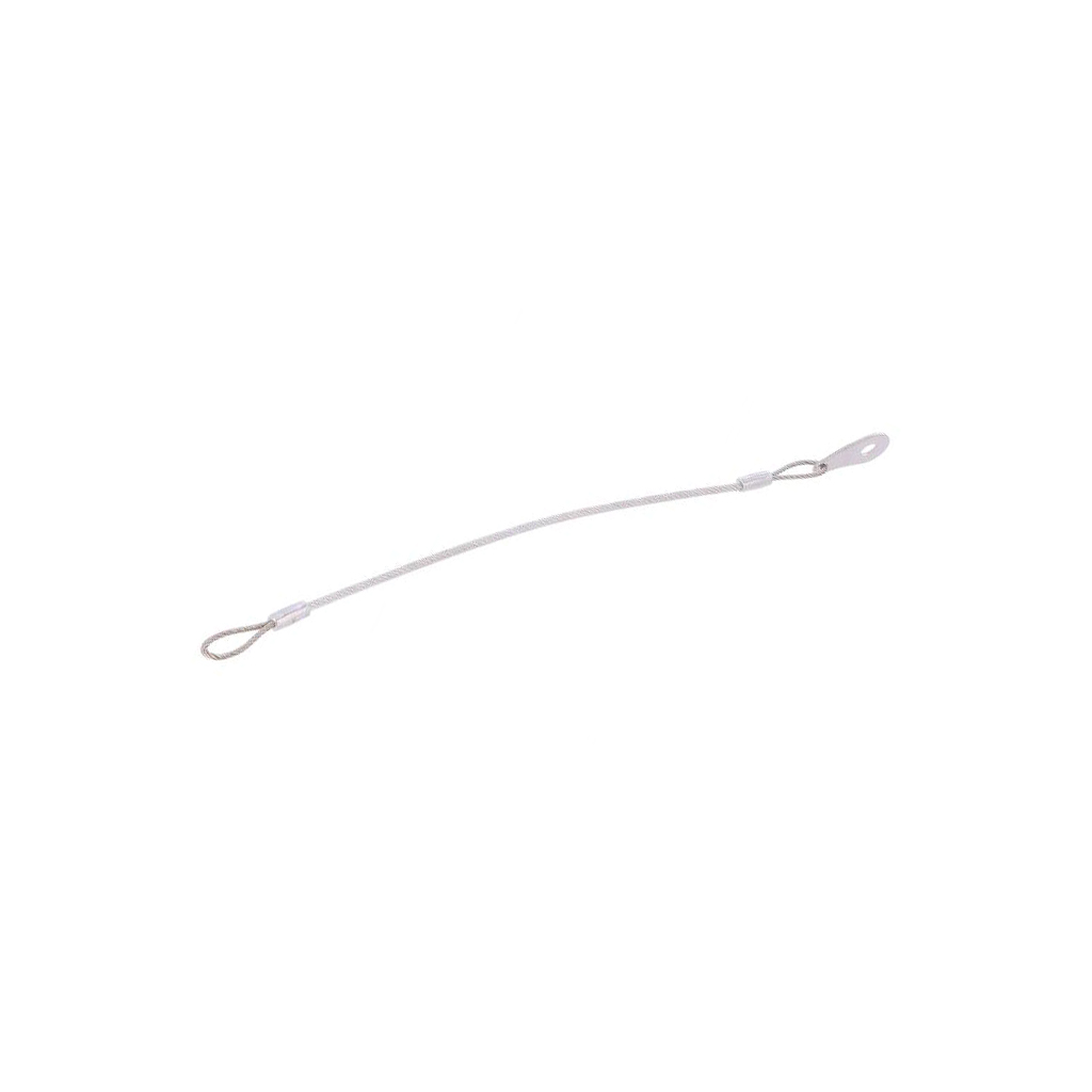 ELESA+GANTER Retaining cable; with mounting tab