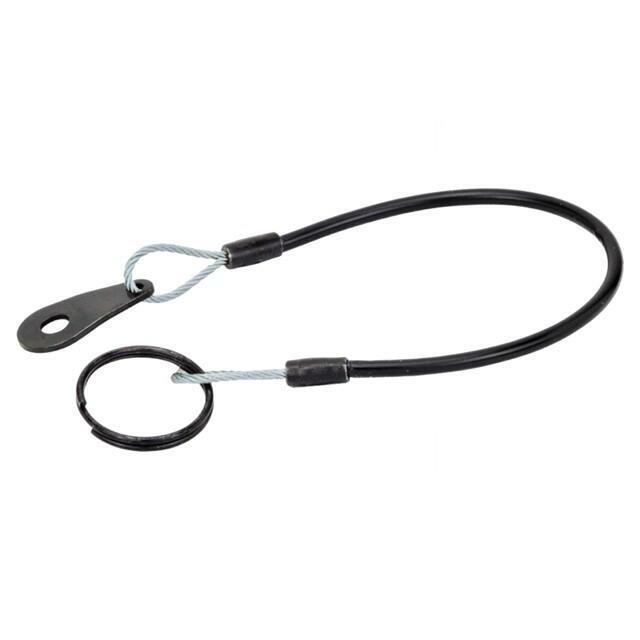 ELESA+GANTER Retaining cable; with mounting tab