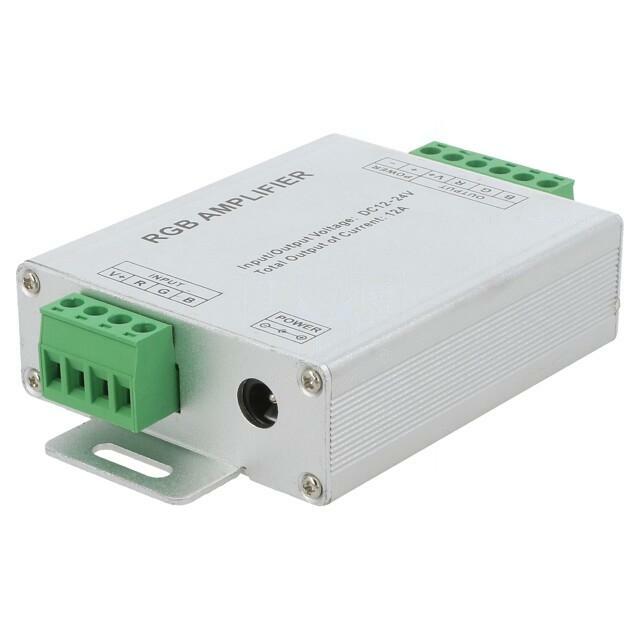 OPTOFLASH RGB amplifier; RGB lighting control