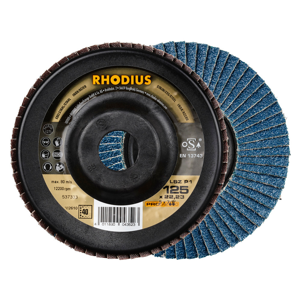 Rhodius 180 mm slīpēšanas disks, 180