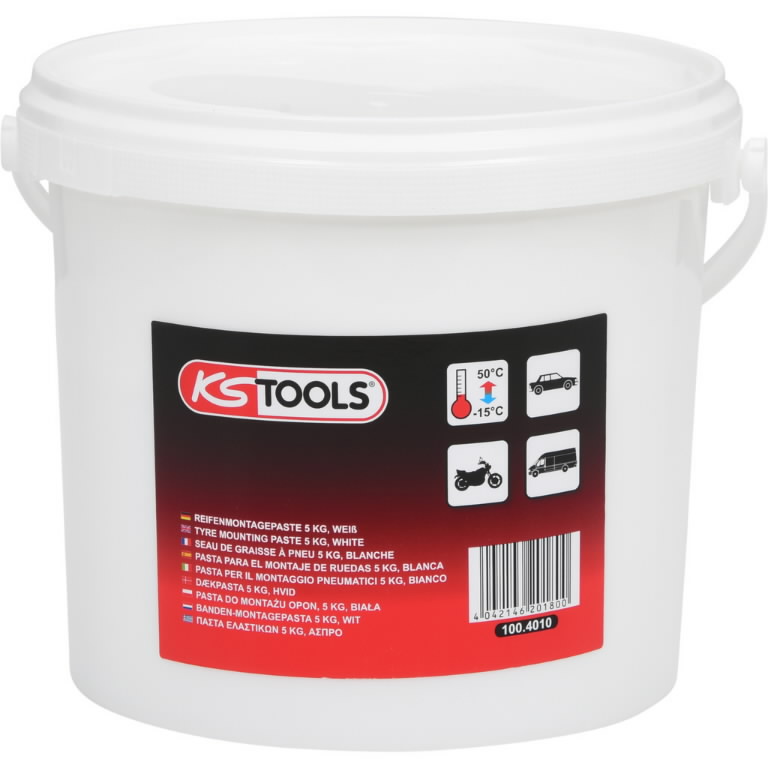 KS Tools Riepu montāžas pasta, balta