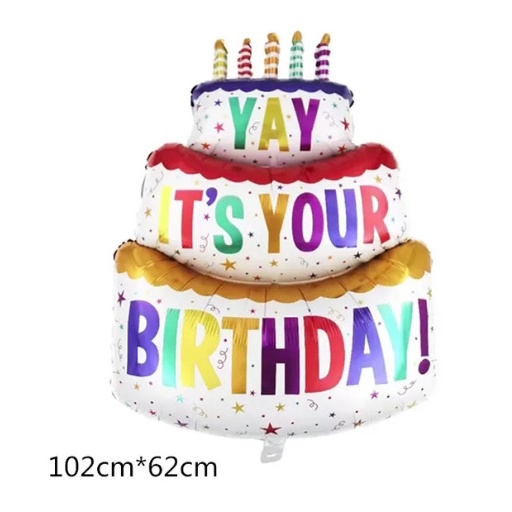 Riff 102x62cm Folija gaisa balons Happy