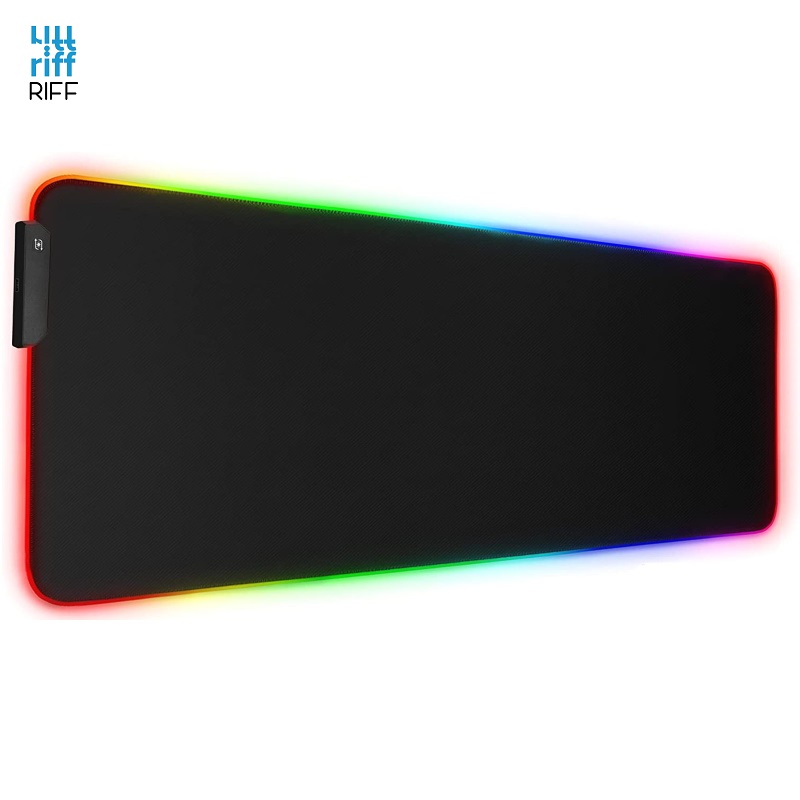 Riff RGB-01 spēļu peles paliktnis gumijots